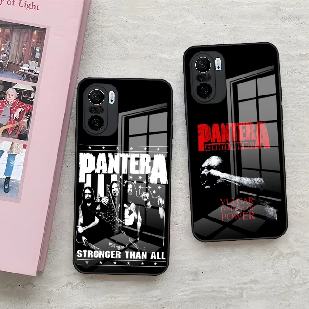 Pantera Cowboys From Hell Phone Case for Redmi 13 12 13c 12c Note 13 Pro Plus 11 12 Pro 10 12s 9t 11s Tempered Glass Cover