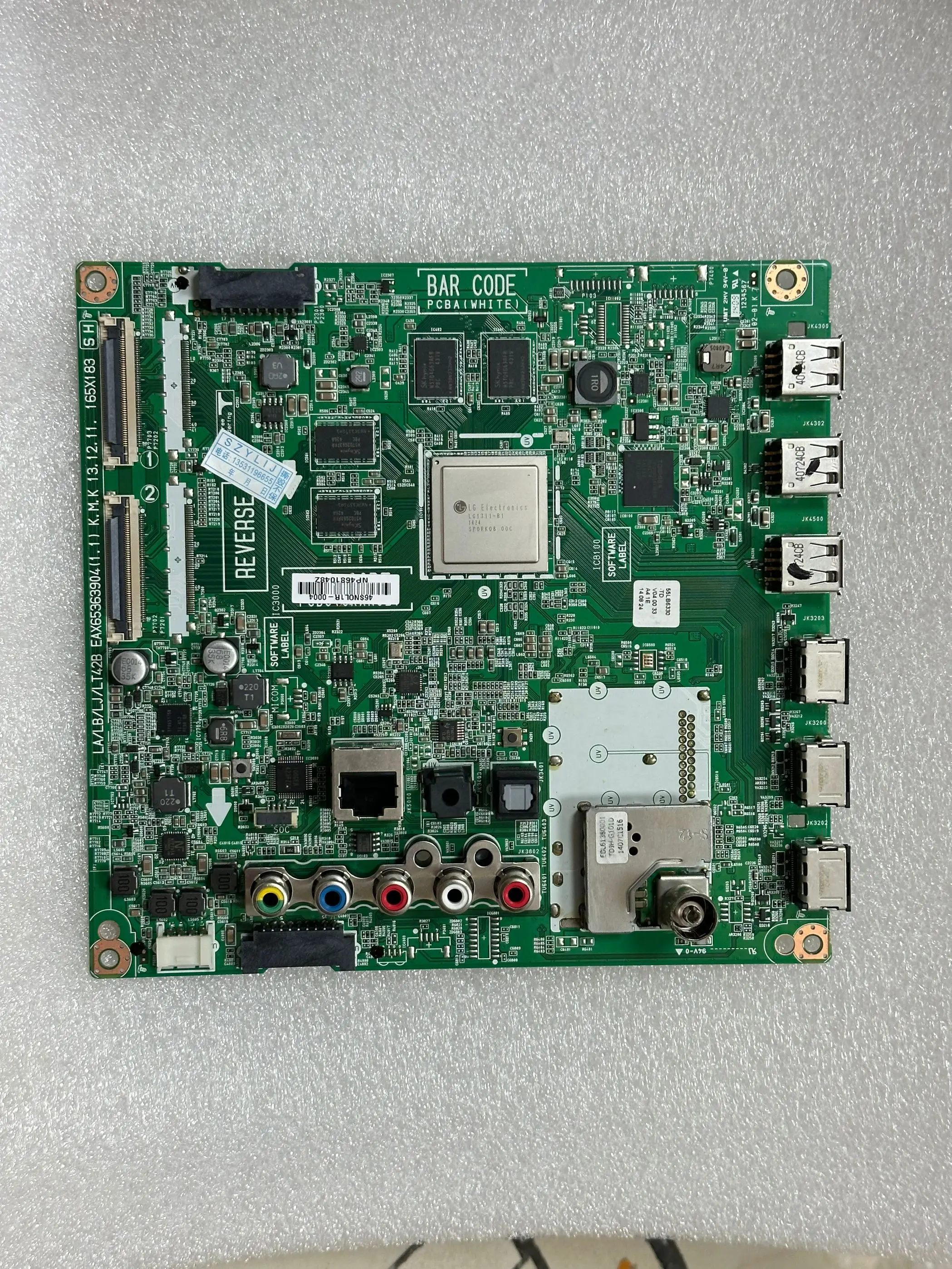 55LB6500 Main Board 42LB652T 55LB6300 47LB6300 42LB6200 50LB659 Motherboard EAX65363904 EBR78470501 EBT62957206