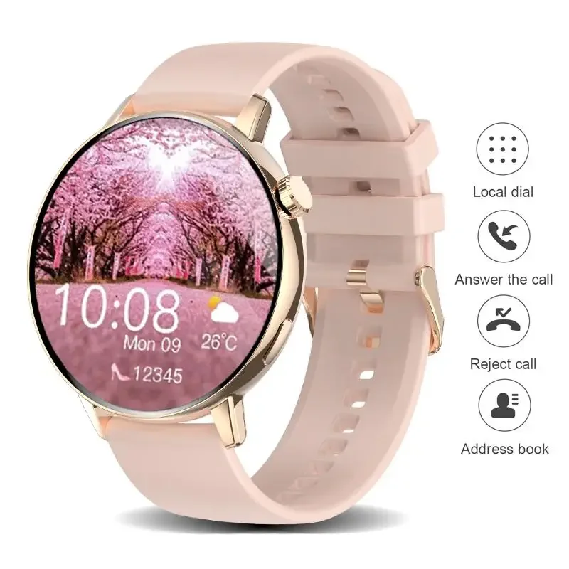 

Women's Smartwatch Smar twatch for Android iOS Waterproof Activity Fitness Tracker with 1.32-inch Full Touch Screen