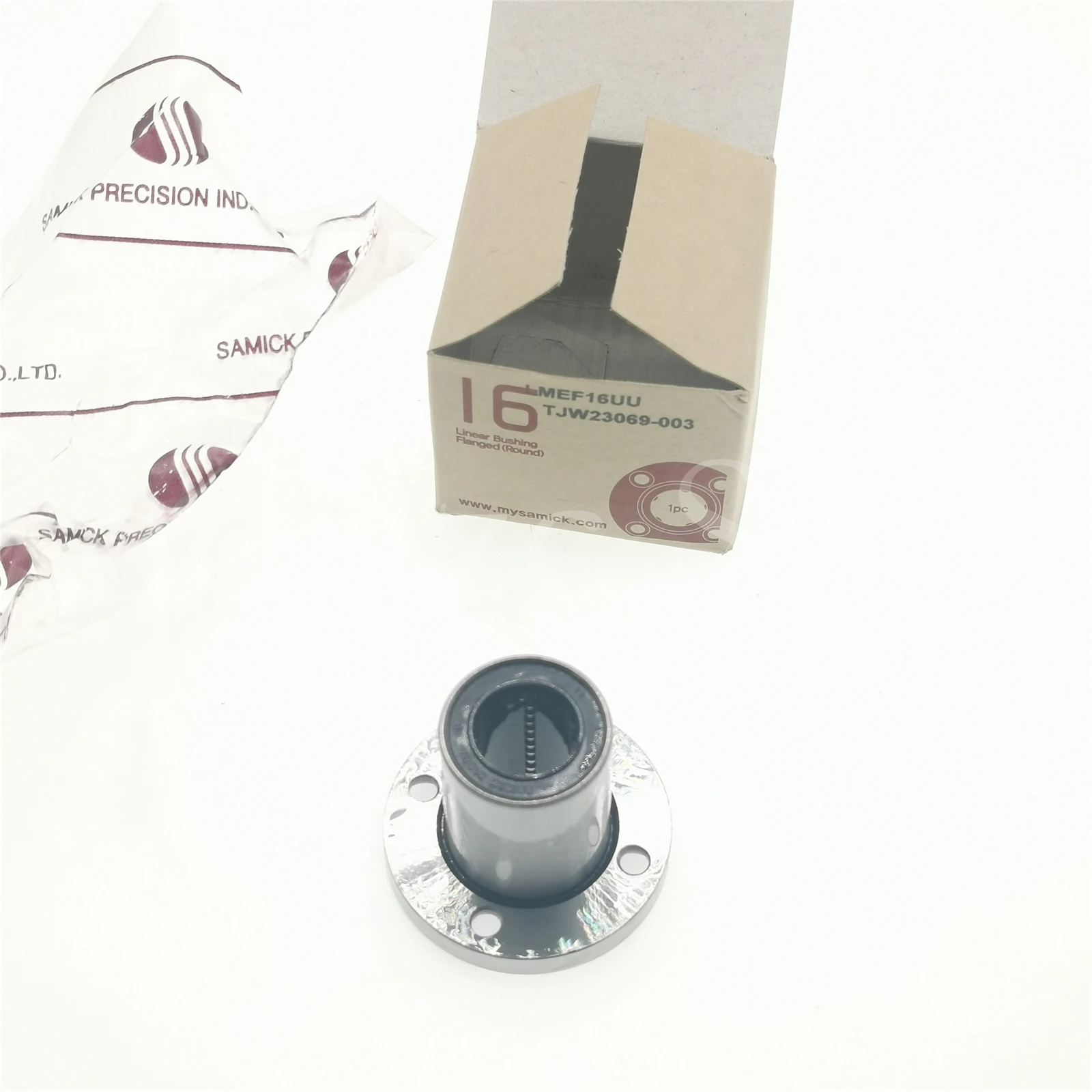 Circular Flanged linear bearing LMEF16UU = KBF16GUU 16mm X 26mm X 36mm