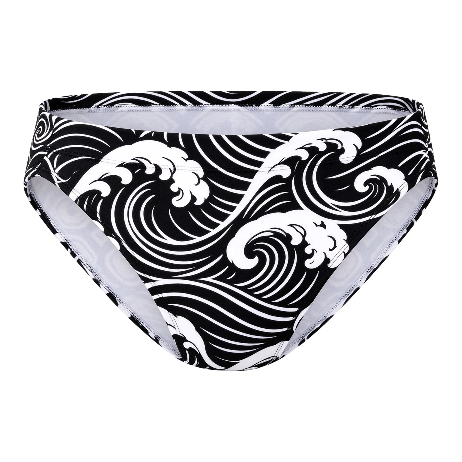 Men Swimwear Brazilian Traditional Cut Swimsuits Swim Bikini Surf Boxer Briefs Board Shorts Trunks Japan Sumo Printed Swimwear