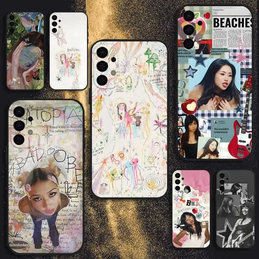 

beabadoobee Beatopia Phone Case For Samsung S25,S24,S21,S22,S23,S30,Ultra,S20,Plus,Fe,Lite,Note,10,9,5G Black Cover