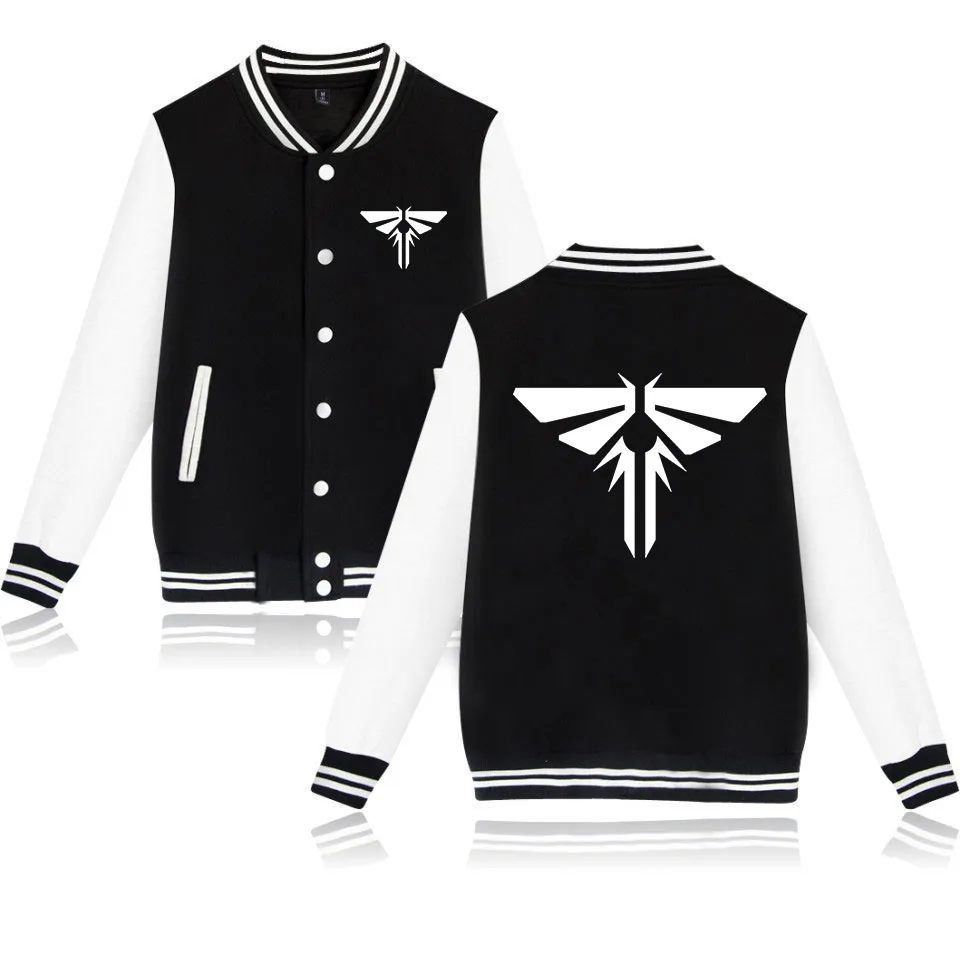 

The Last of Us Part 2 Varsity Baseball Bomber Jacket Men Women Hip Hop Harajuku Jackets Streetwear Boys Girls College Coats