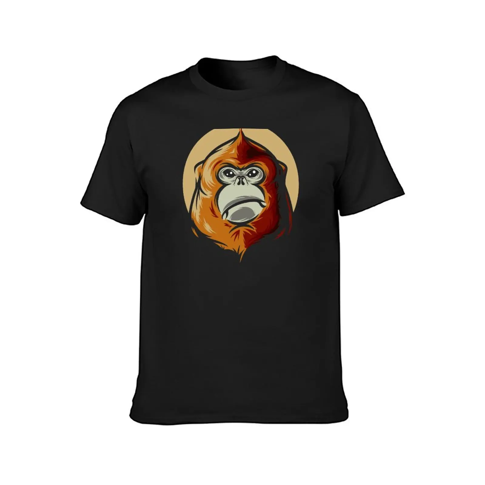 Golden Snub Nosed Monkey T-Shirt plus size tops customizeds korean fashion sublime mens white t shirts