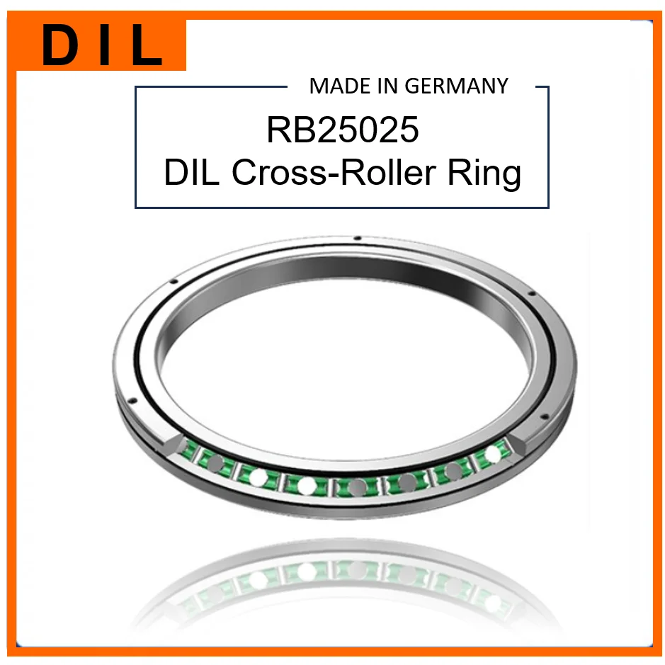 

DIL Germany Cross-roller Ring RB25025 RB25025UU RB25025UUC0 RB25025UUCC0 Separable Outer Ring to replace IKO CRB25025 NRXT25025