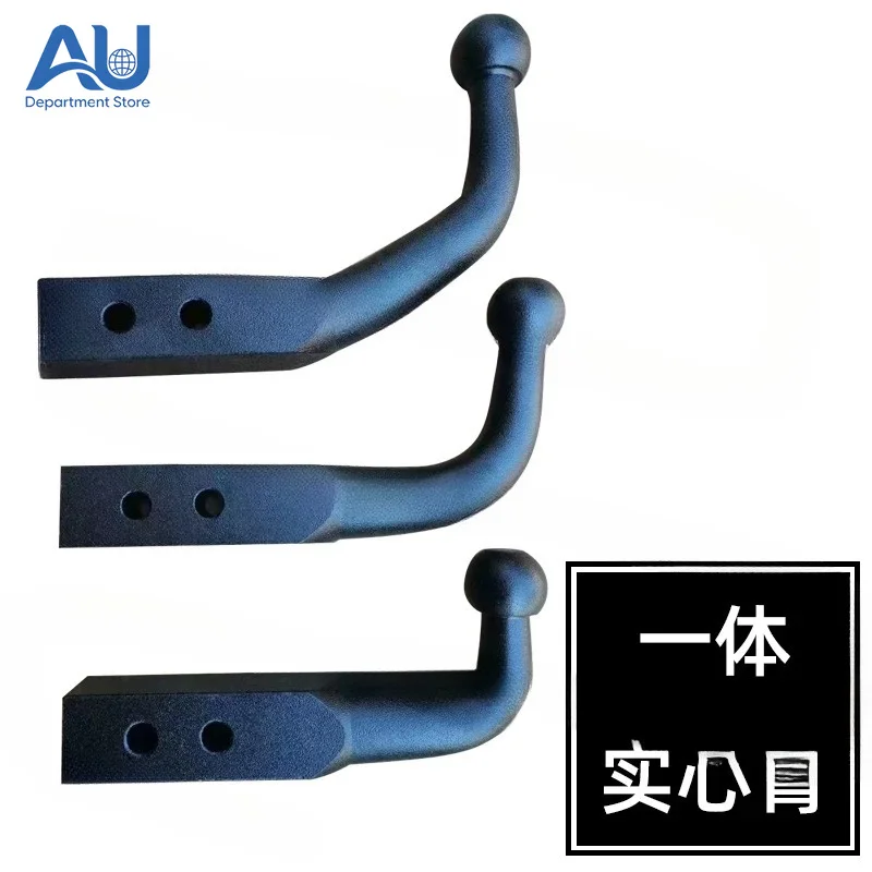 Universal Solid Trailer Arm Adjustable Lift Hitch for 4/6/8 Inch RV Tow Hook Square Mount