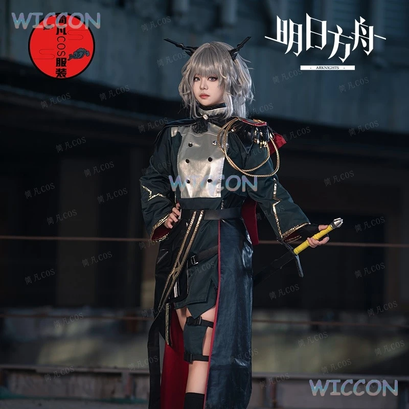 أزياء فرسان صعود من إمبر تالولا التأثيرية مجموعة كاملة مع إكسسوارات شعر مستعار على شكل سيف لهب ملابس شخصية لعبة الرسوم المتحركة النسائية #3