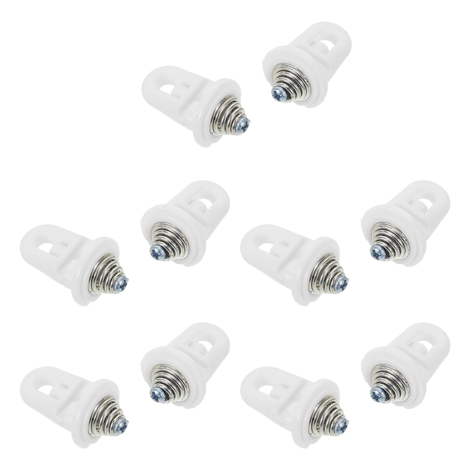 

10Pcs Front Bumper Retainer Clips Plastic Push Rivets Fasteners Kit Car Bumper Repair Fixing Automotive Universal Fit