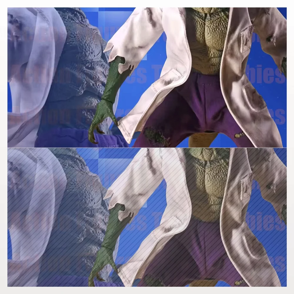 【Only Clothes】1/12 Scale Super Villain Lizard Doctor Cloth White Robe Shorts Set for 6in Action Figure Body Model Toys