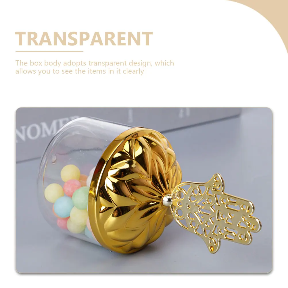 

12pcs Box Transparent Containers for Wedding Party Favor Gift Candy Case Packaging Chocolate Storage DIY Boxes