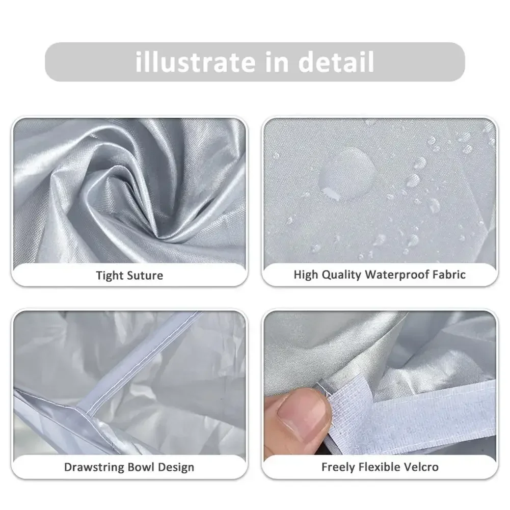 Hair Cutting Cloak Umbrella Cape Folding Waterproof Hook And Loop Haircut Dying Tools Kids Adults Barber Umbrella Cloak