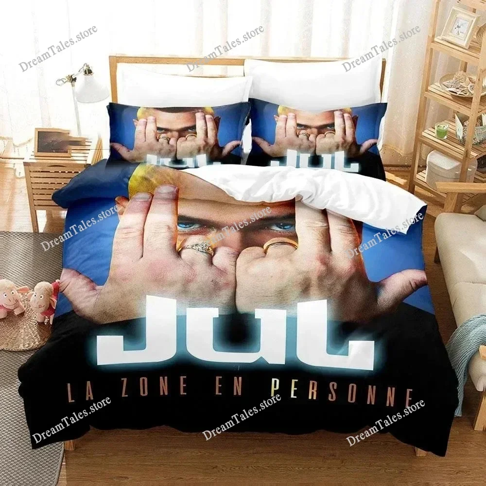 

Exquisite 3D Singer JuL Wallpaper Set C'est Pas Des Lol Print Bedding Set Duvet Cover Comforter Bed Youth Kids Girls Boys Gift