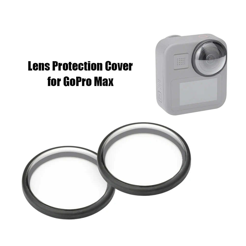 2pcs Lens Protector Cap Waterproof Anti-scratch Case for GoPro Max Action Camera