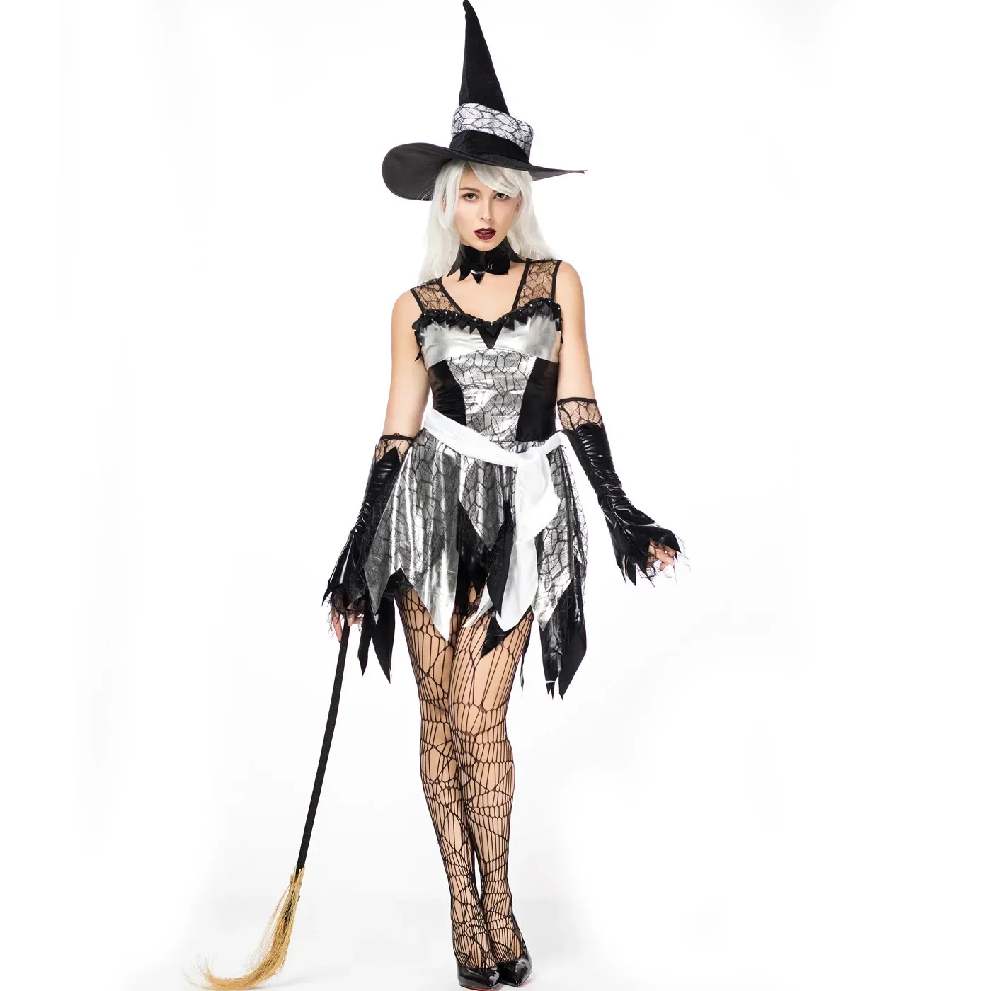 

New Halloween Vampire Witches Uniform Cosplay Experience Performance Night Ghost Game Suit Women Costume Party Costume