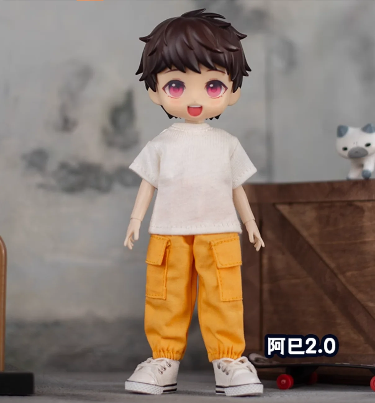 1/12 12 Points OB11 Doll Clothes Fashion Cargo Pants Ashi 3.0 2.0 Fairy Body Model Accessories In Stock