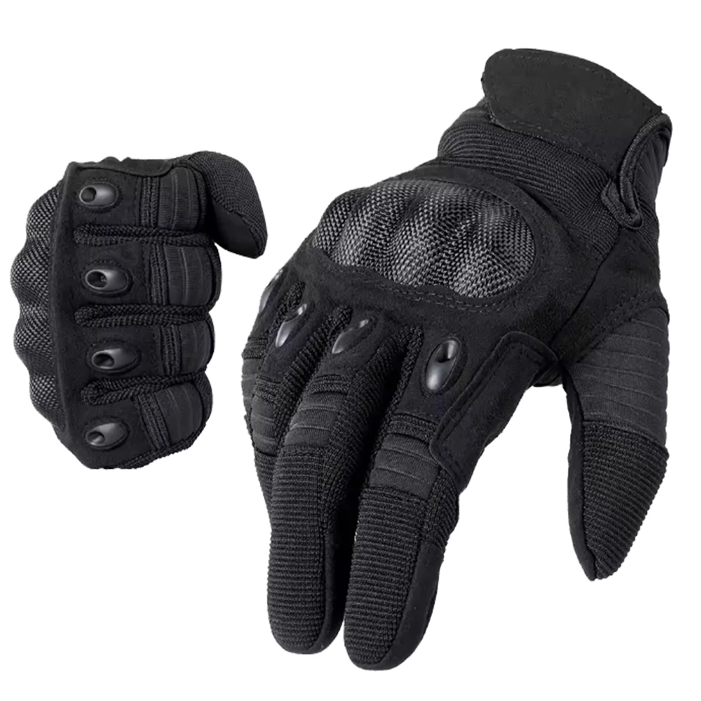 

Tactical Full Finger Combat Riding Hiking Gloves Men Motorcycle Non-slip Guantes Outdoor Sportswear Motorbiker Racing Gloves