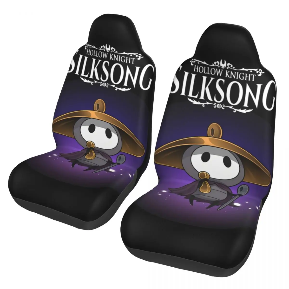 

Hollow Knight Silksong Sherma Universal Car Seat Cover for most cars Travel Front Rear Flocking Cloth Cushion Fiber Hunting