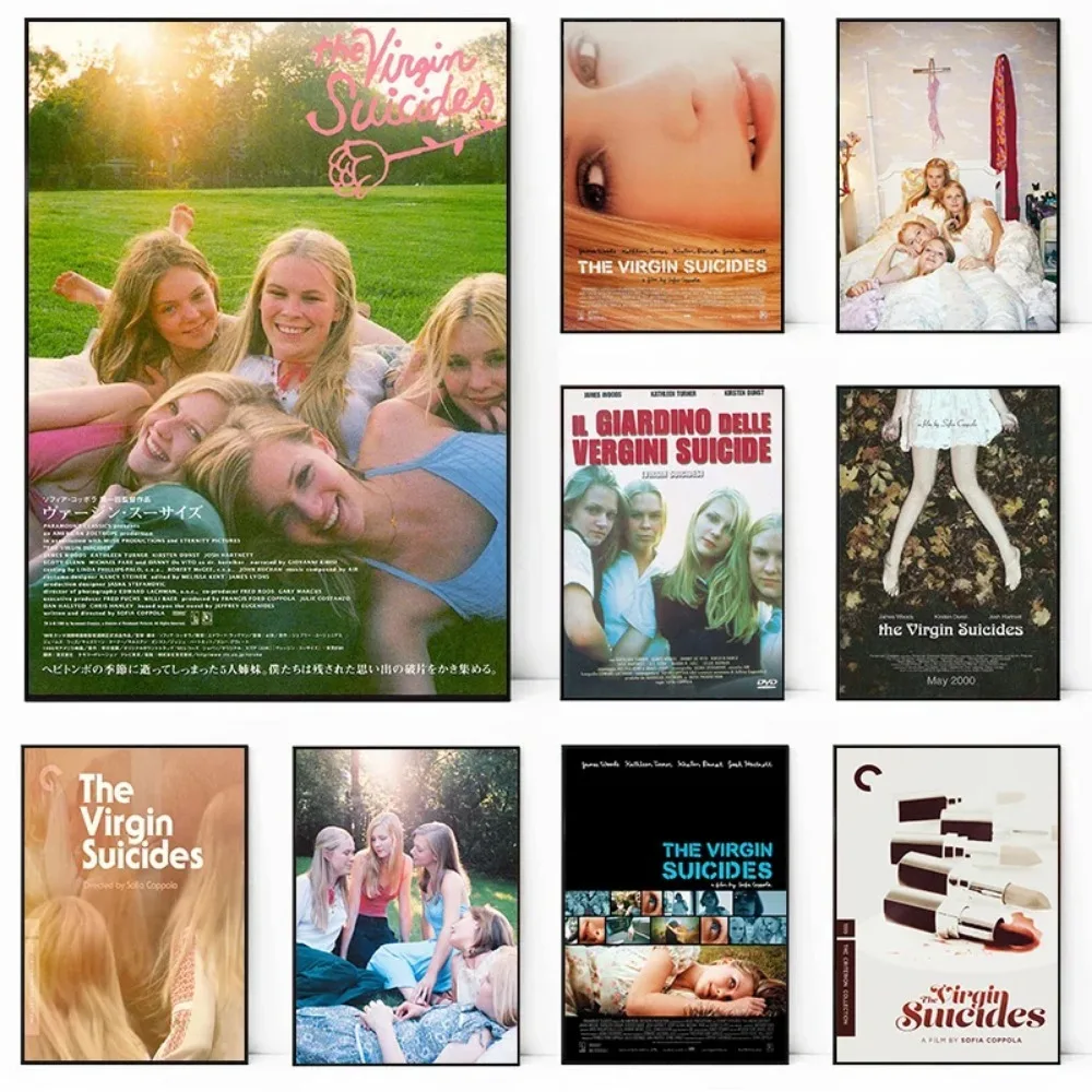 Плакат Sofia Coppola «Dea Suicidii», Классический Холст С Принтом HD, Настенное Искусство, Современный Стиль, Домашний Декор