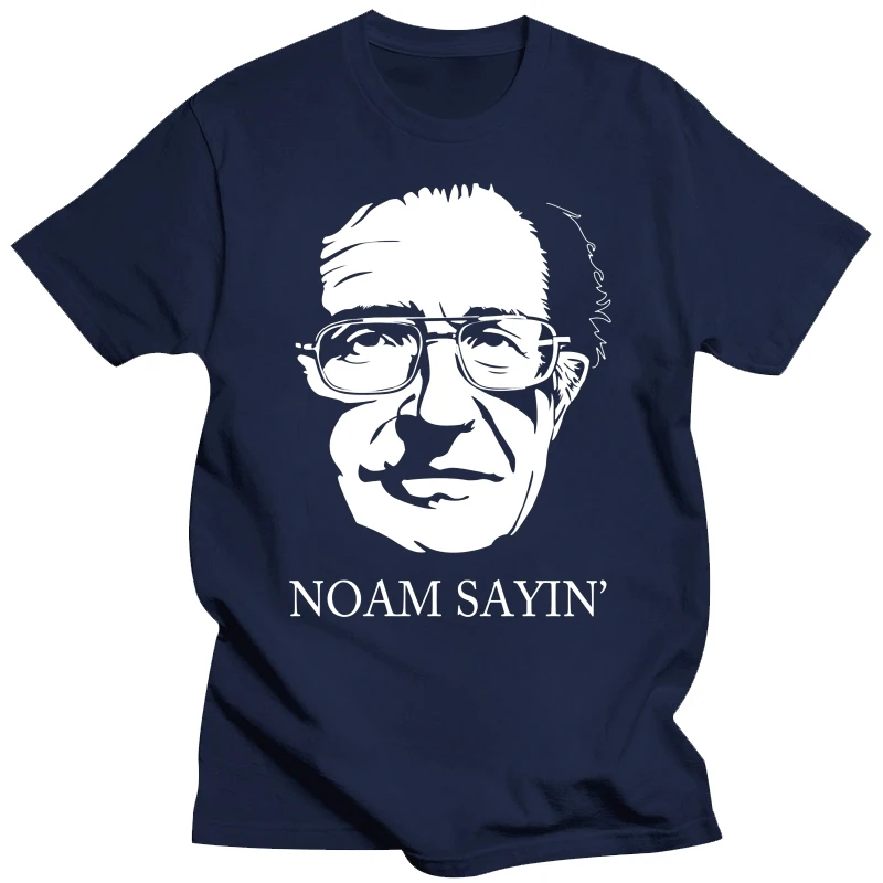 NOAM SAYIN' CHOMSKY INSPIRED- political figures Men  T-Shirt From FatCuckoo