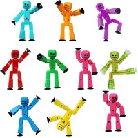 StikBot Zing Dual Pack Suction Cup StikBots Collectible Action Figures and Accessories Stop Motion Animation Ages 4 and Up