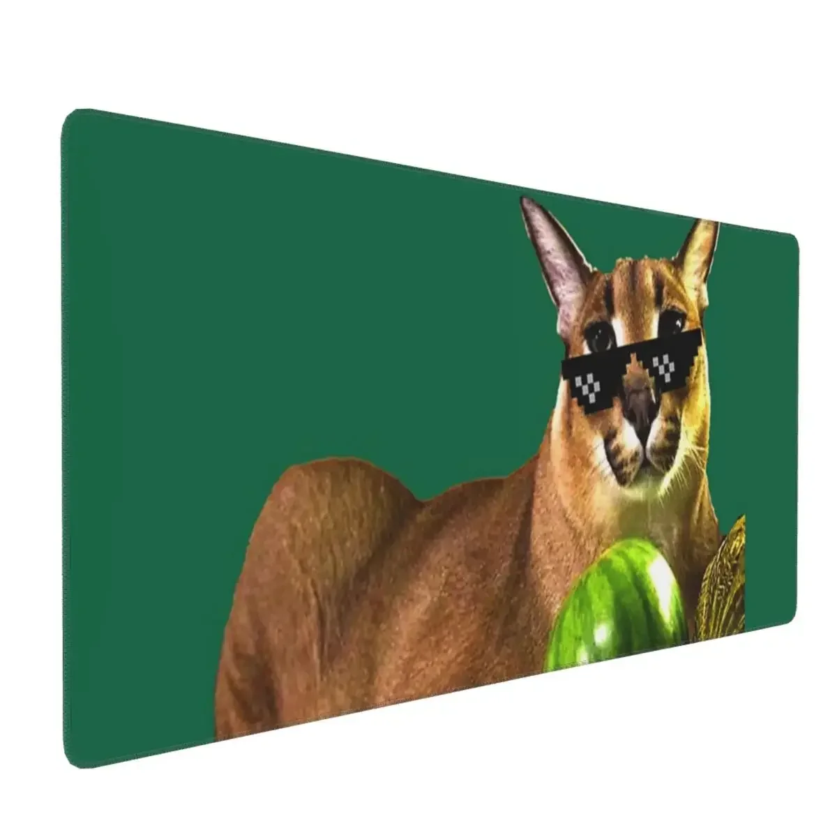 Grande floppa animal gato grande mouse pad teclado do computador mouse tapete gamer pc portátil tapete de mesa acessórios de escritório tapetes de mesa