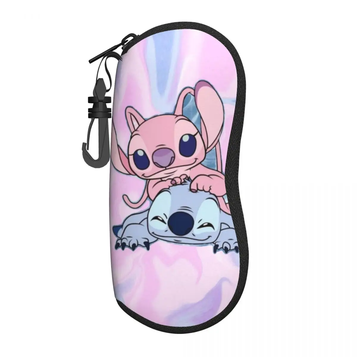 Stitch And Angel Glasses Case Unisex Protective Glasses Box Anti-Pressure Sunglasses Box