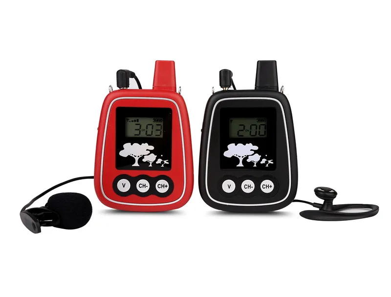 Digital wireless two-way walkie-talkie equestrian training system