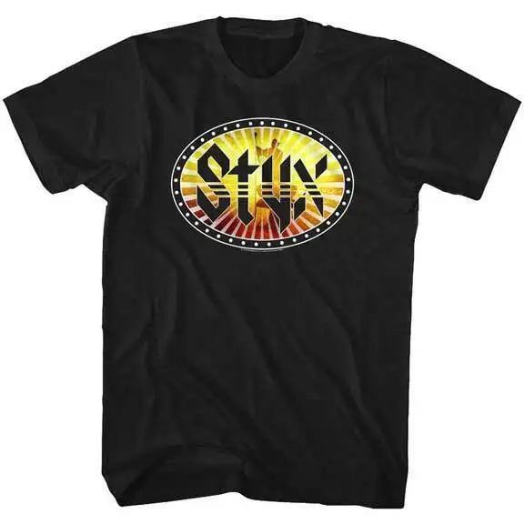 STYX T-SHIRT Mens New MUSIC OFFICIAL Wooden Nickel 100% BLACK Cotton SM- 5XL