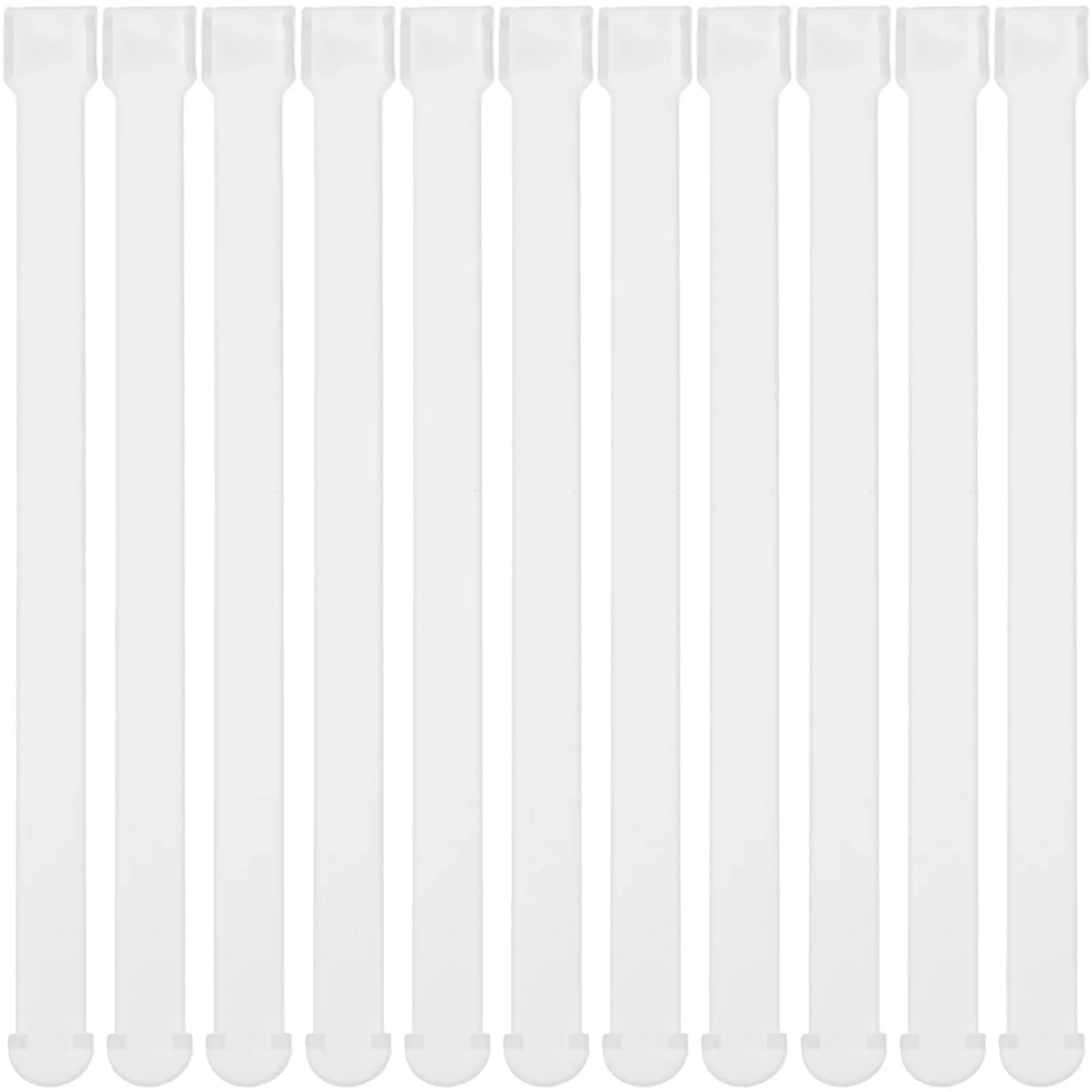 50Pcs Vertical Blinds Distance Locating Plates Plastic Curtain Track Roller Connectors Replacement Accessories for Curtains