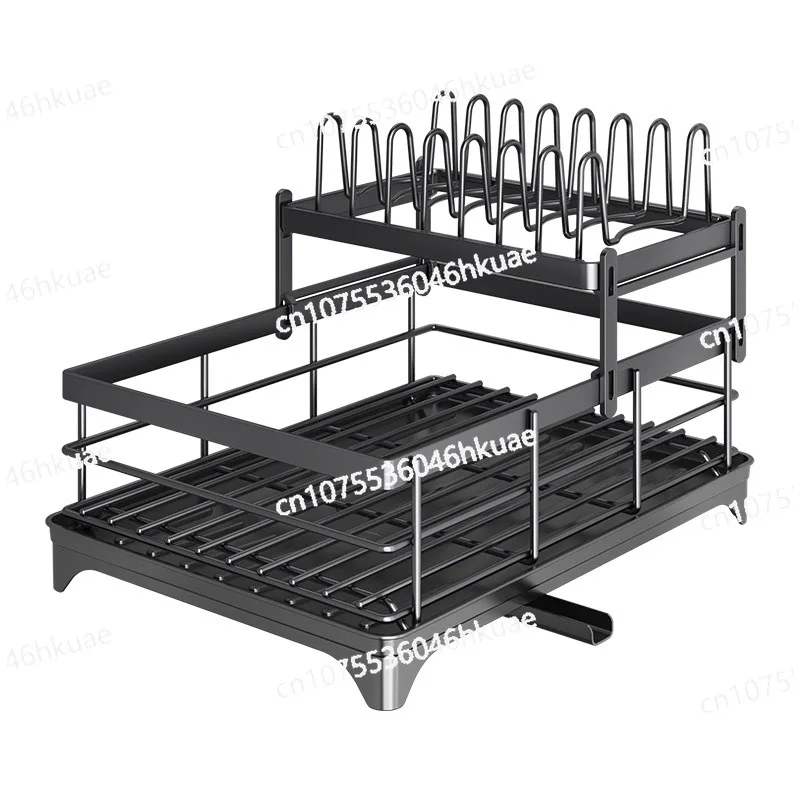 Bestselling Metal Wire Countertop Drainage Kitchen Countertop Utensil Storage Rack