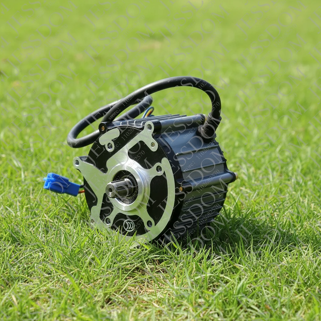 

48V 650W 60V 800W 1000W BLDC Brushless DC Motor 14-Teeth Internal Gear for Leisure Tricycle Rickshaw Mobility Scooter Parts