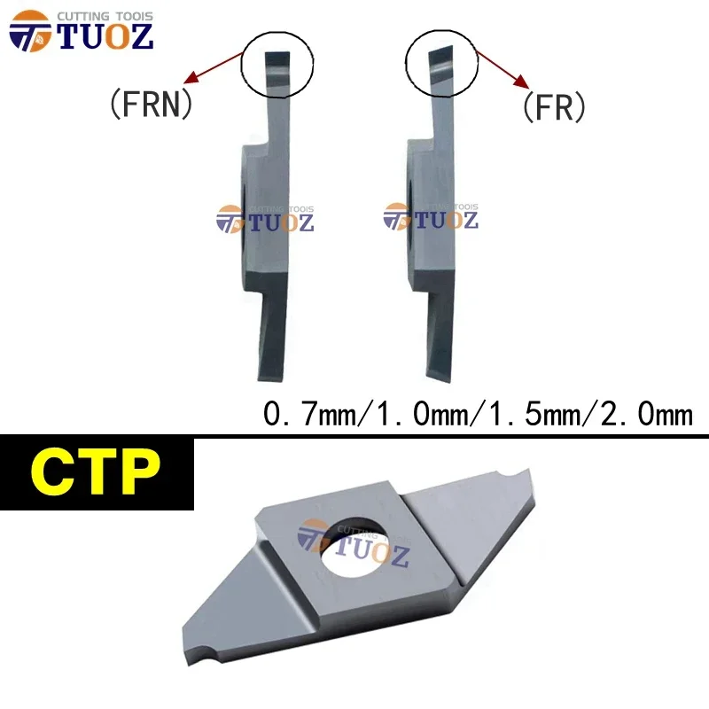 TUOZ CTP07FRN CTP10FRN CTP15FRN CTP20FR CTP 0.7mm 1mm 1.5mm 2.0mm FR FRN Suitable for Stainless Steel Walking Locomotive Tool