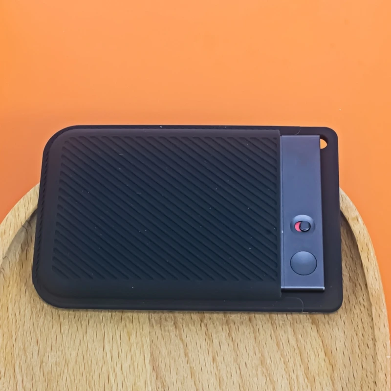 جلد سيليكون لمسجل الصوت ، قبضة مانعة للانزلاق ، انقطاع دقيق ، غطاء نسيج مانع للانزلاق ، جلد متين لملاحظة Note AI Voi