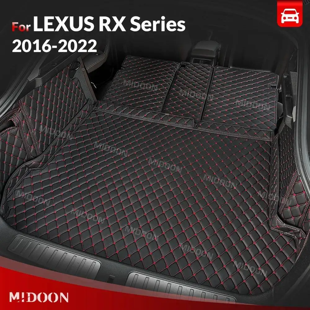 

Auto Full Coverage Trunk Mat For LEXUS RX Series 2016-2022 21 20 19 18 17 Car Cargo Liner Interior Accessories