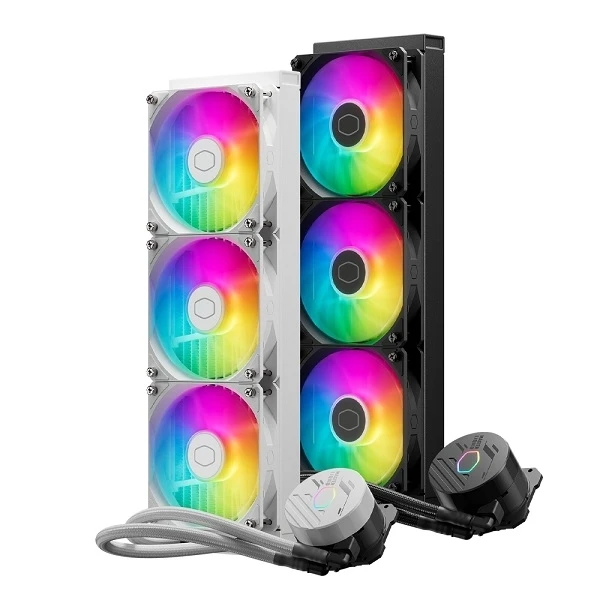 360L 냉각 시스템을 사용한 CPU 냉각 성능 평가: Cooler Master MasterLiquid 360L Core ARGB (Black) 리뷰