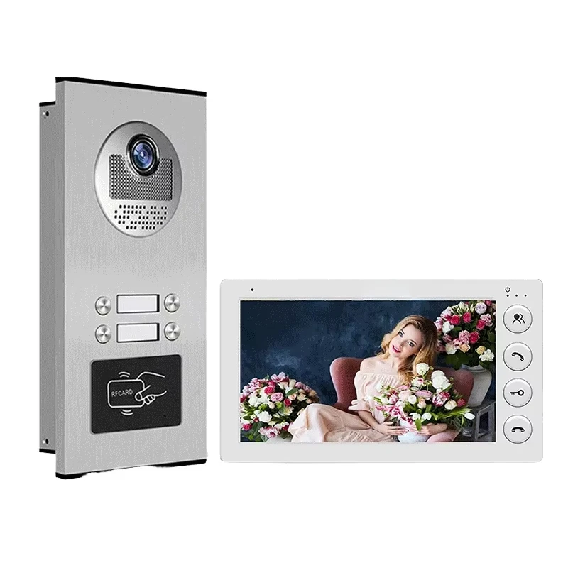 في الوقت الحقيقي مراقبة فيديو إنترفون الهواتف الذكية بناء الباب للهياكل الكبيرة الشقق في الوقت الحقيقي