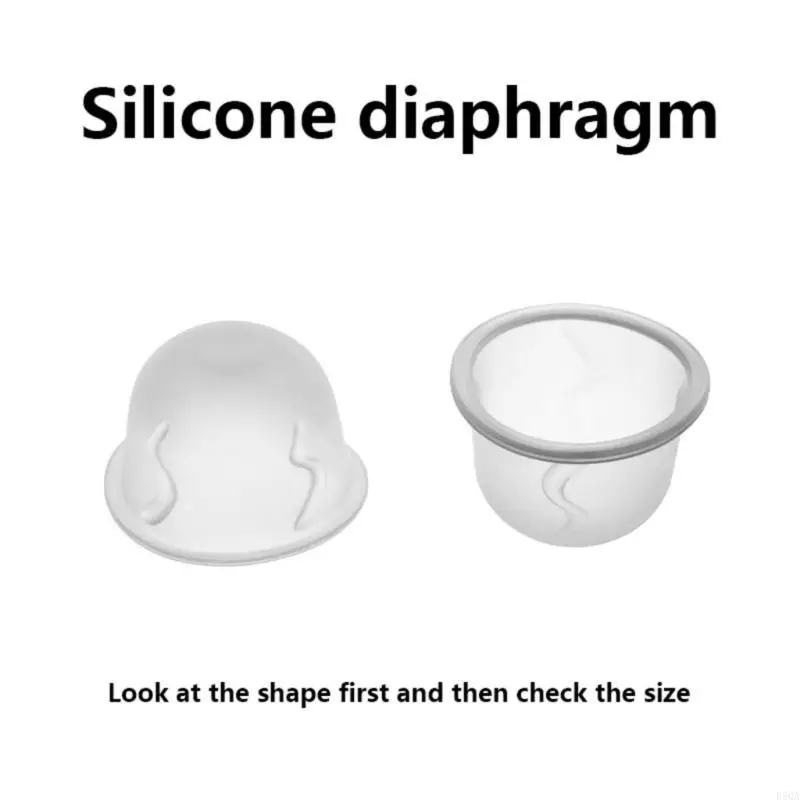 D5QA Silicone Diaphragm for Breast Pumps, Replacement Breastpump Membrane Breastfeeding Supplies Machine Repair Part