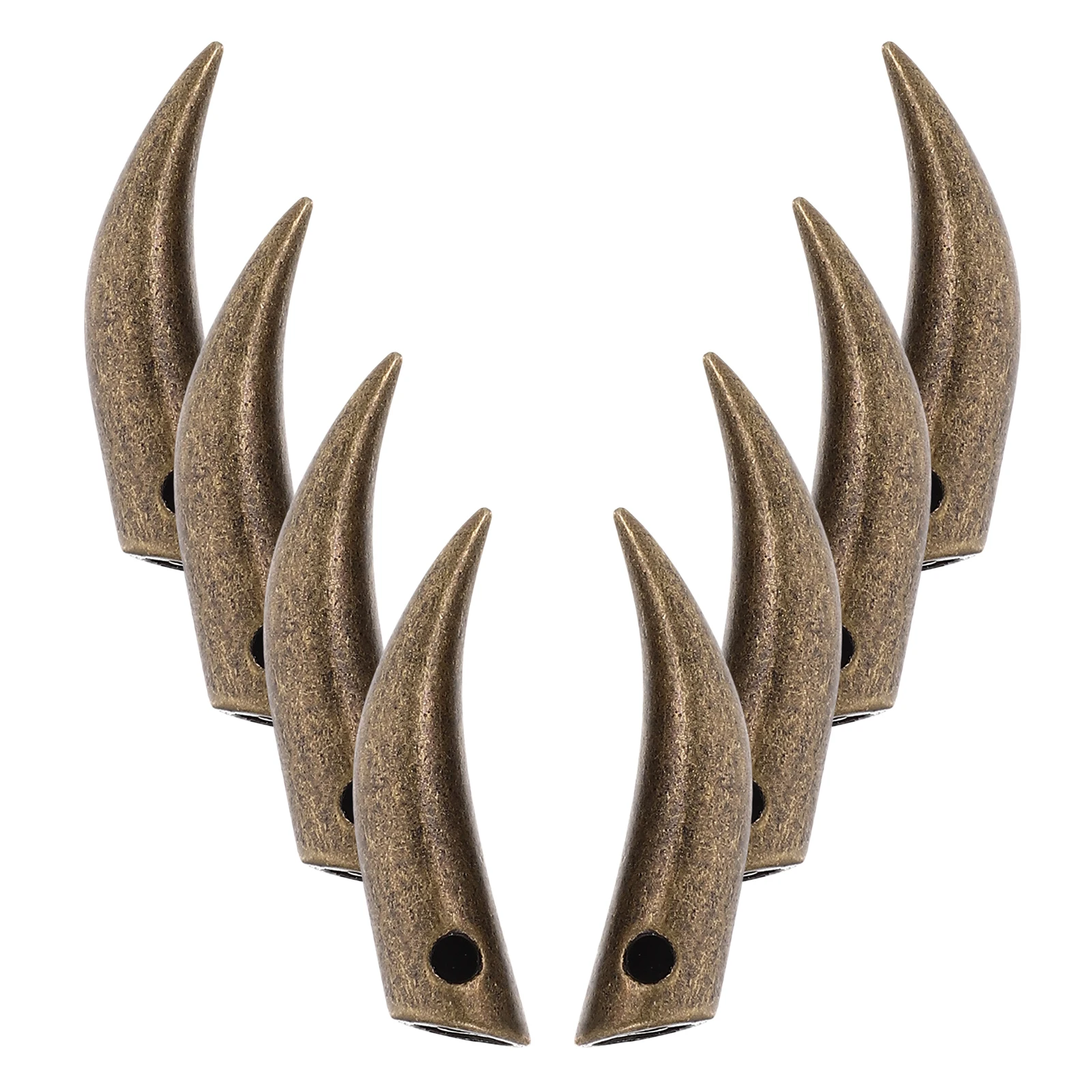 

8pcs Metal Shoe Lace Tips Cow Horn Design Rust Free Fits Sports Canvas Casual Shoes Accessories Shoelace Replacement