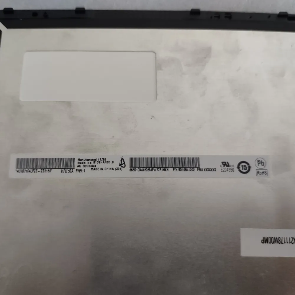 Yoga 920 Display LCD de Toque Assembléia 5D10P54227 13IKB 5D10P54228 B139HAN03.0 LP139UD1 SPC1 5D10N00337 5D10N41202 Yoga 920 Tela