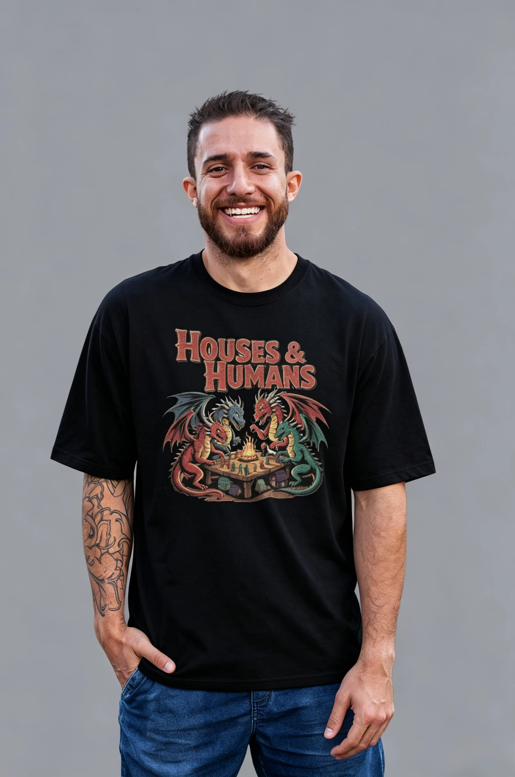 Dungeons & Dragons Fantasy Adventure Graphic T‑Shirt Unisex Tabletop RPG Fan Tee Street‑Style Wear For Game Enthusiasts