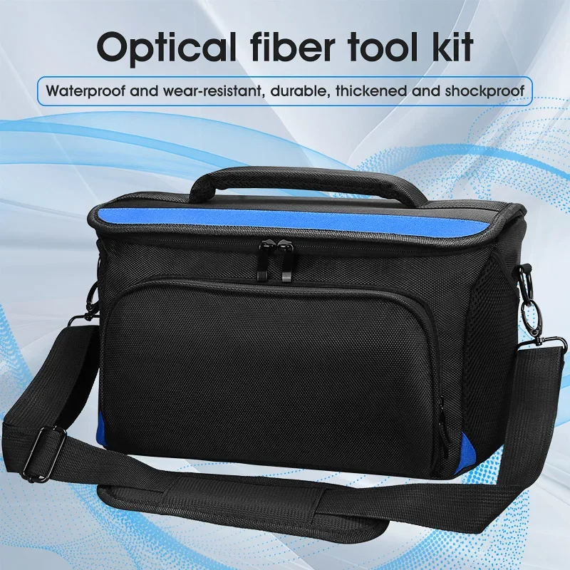 COMPTYCO Fiber Fusion Splicer Package Wear-Resistant Waterproof Anti-Seismic Melt Special Tool Bag 34.3*23*21CM