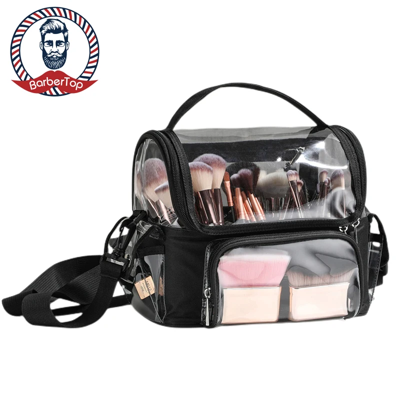 

Transparent Makeup Bag Beauty Salon Cosmetic Bags Maquillage Case Portable Pvc Waterproof Travel Packet Styling Accessories