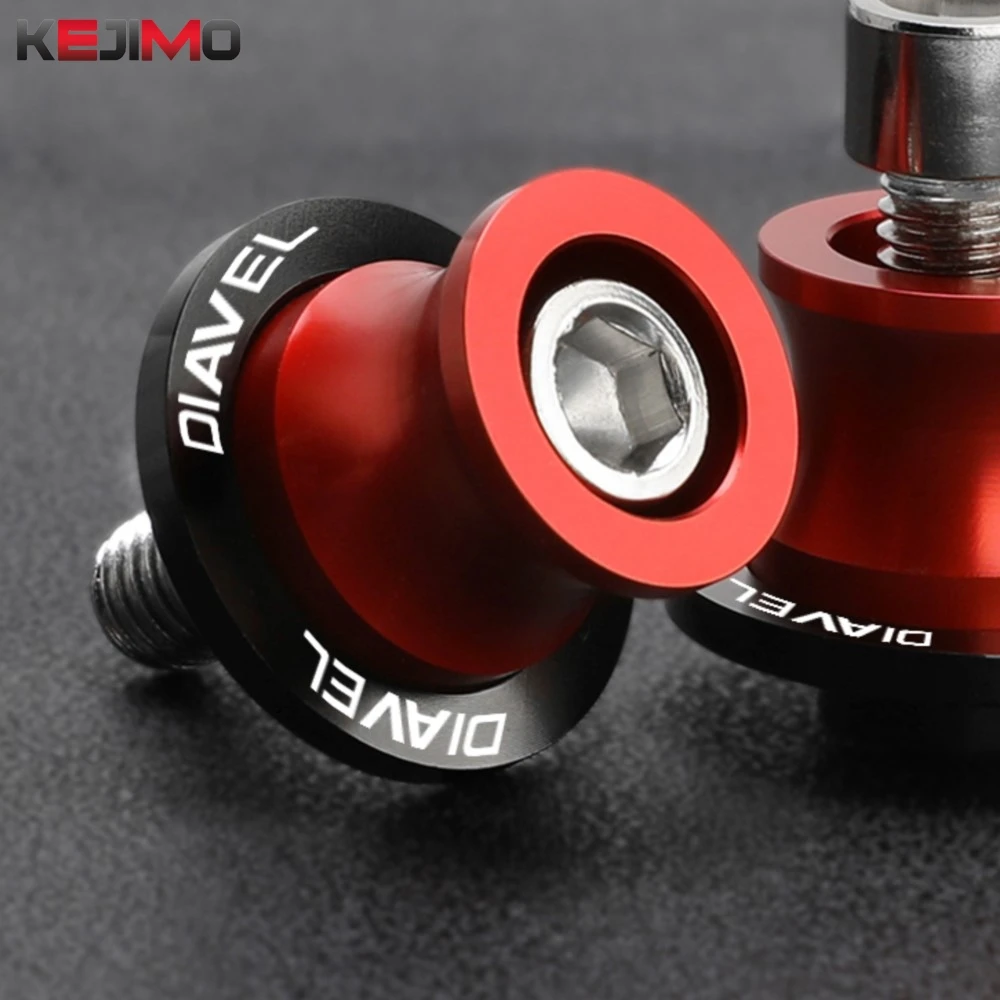 2026 New 8MM FOR DUCATI DIAVEL CARBON XDiavel/S XDiavelS 2011-2025 Motorcycle accessories Swingarm Spools slider stand screws
