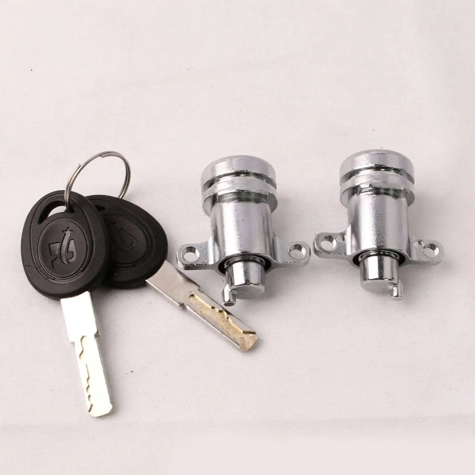 

Универсальные замки для седельной сумки для мотоцикла, универсальные сменные прочные 2-х ключевые замки