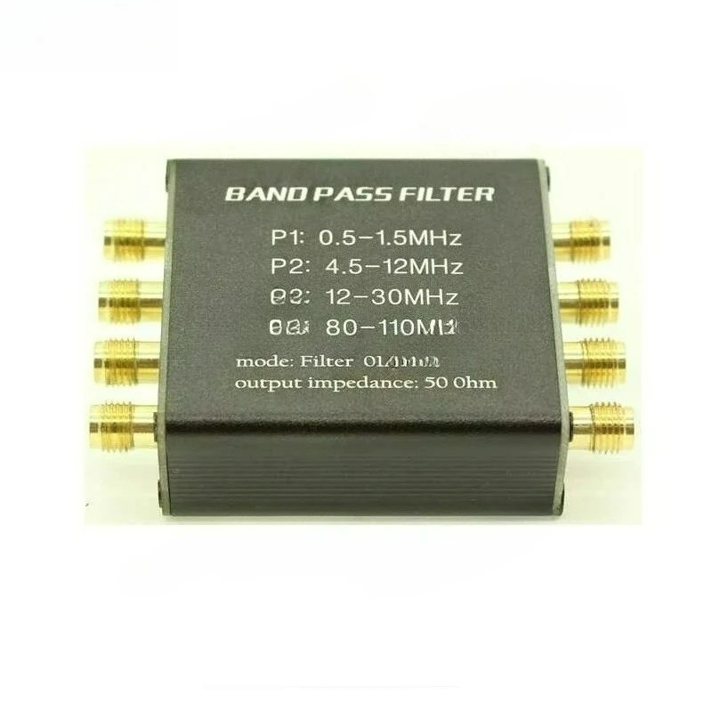 Malachite Radio Pre-Filter BPF Bandpass Filter 50 Ohm SMA Coupling