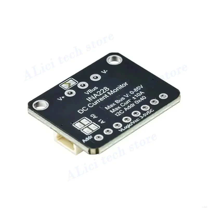 B2QF 5832 INA228 20Bit Power Monitoring Module for Real Time Voltages and Current Analysis