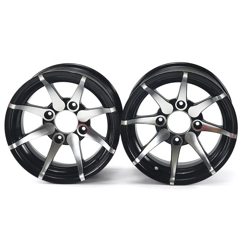 

HOT Market Front Rear Alloy Rims 12 Inch Tires Hub ATV Go Kart Aluminum Wheels Hub 25x8-12 25X10-12