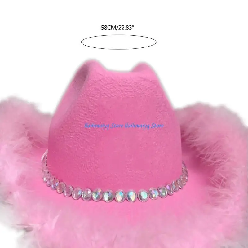 573B Bachelorette Party Hat Bridal Party Hat Cowgirl Hat Cowboy Hat