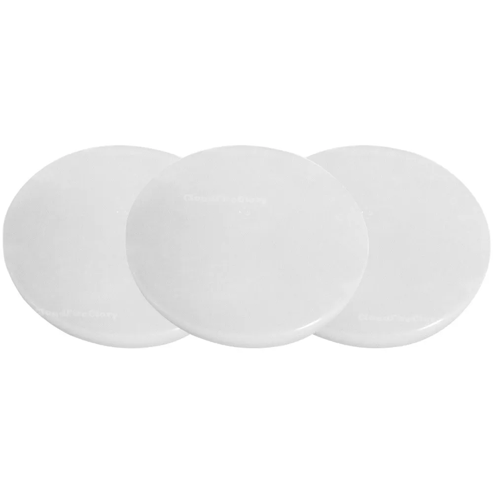 77-570 1Pcs Or 3Pcs For Ford For Crown For Victoria 1998-2011 5 Ticket Dome Light Lens Cover Circular Plastic White