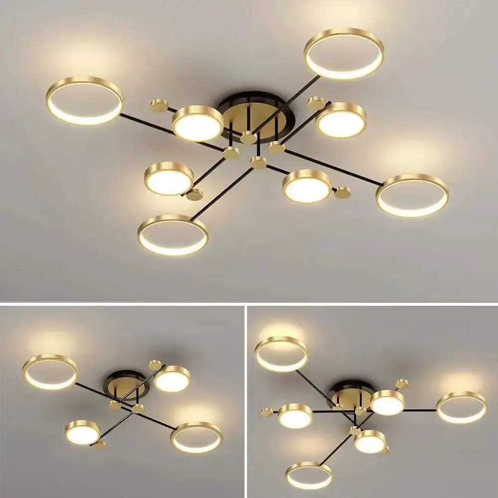 New Modern LED Chandelier Lighting For Living Room Bedroom Gold Ceiling hanging lamp Indoor Fixture Light Lustres ceiling light